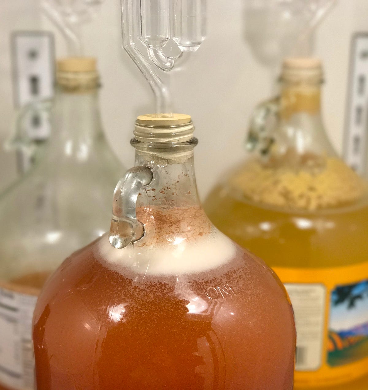Cider fermentation process